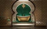 Purescape 171 Yellow Gold Wht Freestanding Solid Surface Bathtub 01 (web)