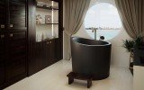True Ofuro Mini Black Tranquility Heated Japanese Bathtub 220 240V 50 60Hz 02 (web)