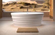 Aquatica Dune Freestanding Solid Surface Bathtub04