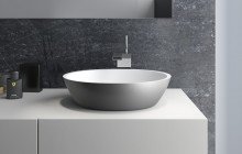 Aquatica sensuality gunmetal wht stone bathroom vessel sink 01 (web)