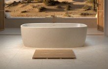 Aquatica Coletta Sandstone Freestanding Solid Surface Bathtub01 web