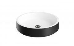 Aquatica Solace A Blck Wht Round Stone Bathroom Vessel Sink (web)