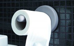 Uno Self Adhesive Wall Mounted Toilet Paper Roll Holder (1) (web)